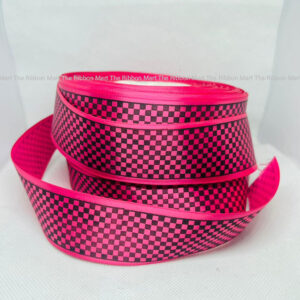 Satin Check Ribbon