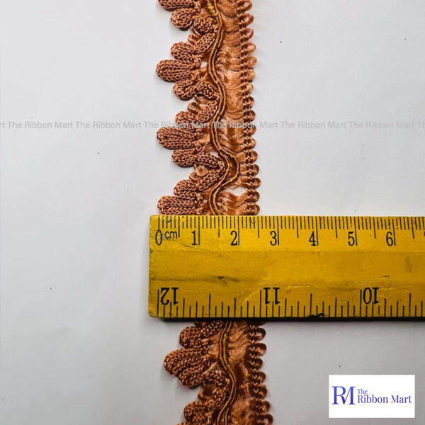 Copper Cotton Lace Trim